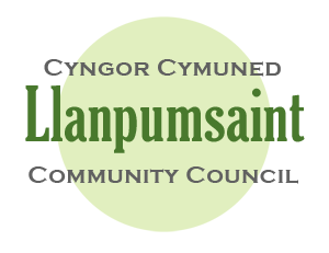Llanpumsaint Logo